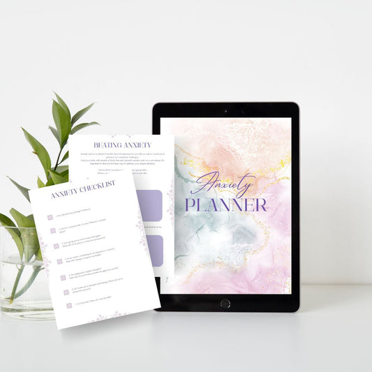 Your "Anxiety" Planner for Self-Discovery and Healing